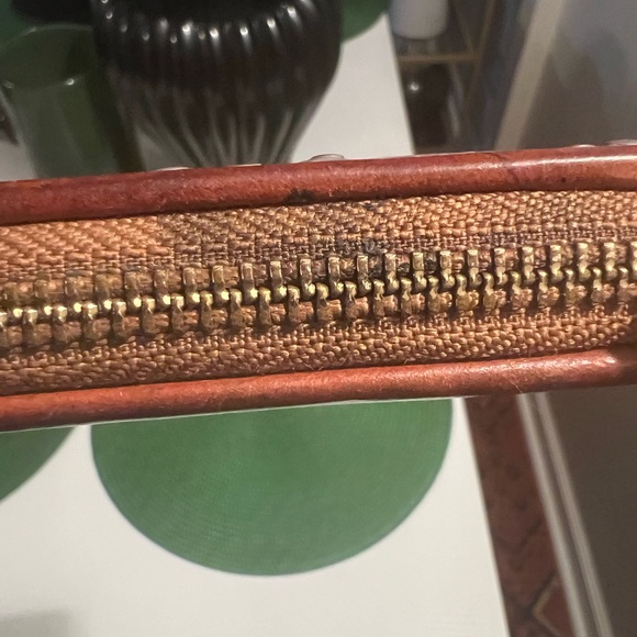 Dooney & Bourke Ostrich Wallet, Coach Leather & Canvas Wallet & Coach Dust Bag - Picture 6 of 12